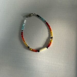 Multi Colored Beaded Bracelet